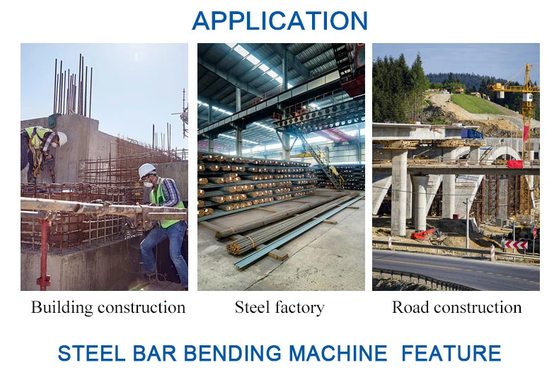 40mm Round Bar Bending Machine 32mm Reinforced Rebar Bender