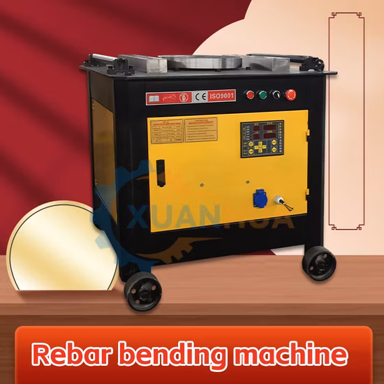 Cintreuse de barres d'armature d'étrier de barre d'acier CNC portable de haute qualité